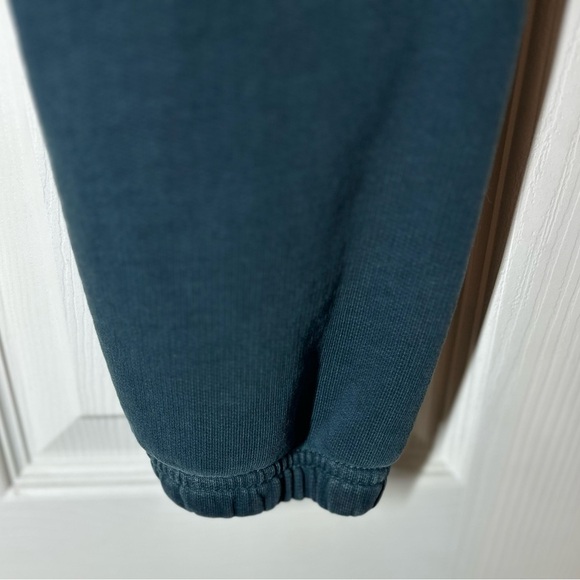 American Eagle Outfitters Teal Joggers Size M Streetwear Athleisure Distressed - Picture 3 of 15